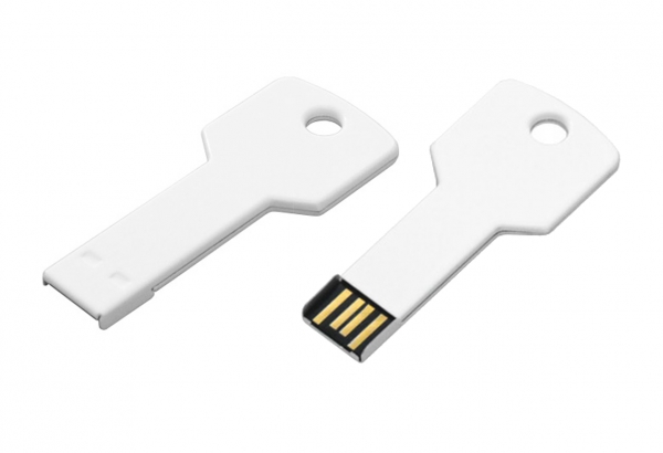 USB Schlüssel weiß
