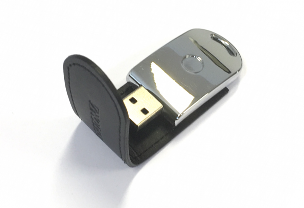 Leder USB Stick mit Prägung